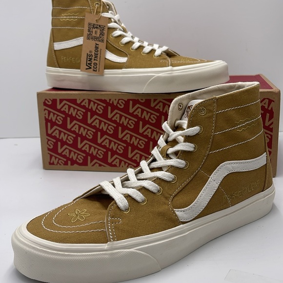 Vans Men's High-Top Sneakers Sk8-Hi Tapered (Eco Theory Mustard Gold
VN0A4U16ASW - Picture 13 of 16